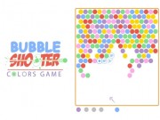 バブルシューターの色ゲーム