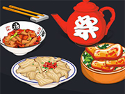 中国の夕食のテーブルデコレーション