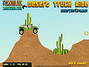 砂漠のトラックライド