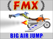 FMX大型空中自転車ジャンプ
