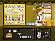 ショップNドレス食品ロールゲーム：ジンジャーとスマート