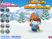 ハローキティ冬のドレスアップ