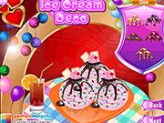 アイスクリームのデコ