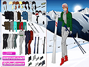 流行のスキー・ファッション