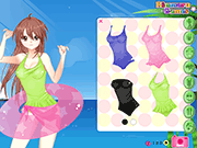 年夏アニメの女の子のドレスアップ