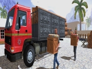 アジアのオフロード貨物トラックドライバーゲーム