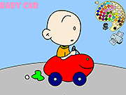 赤ちゃんの車の着色