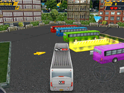 バス駐車場3Dの世界