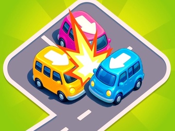 車が渋滞に巻き込まれる