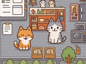 猫のミニレストラン