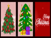 クリスマスツリーの記憶ゲーム