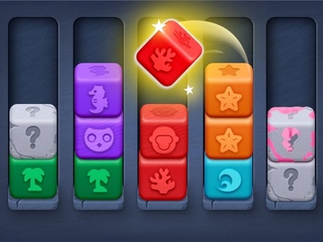 カラーブロックソート