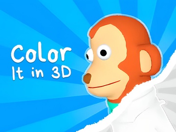 3Dで色を塗る