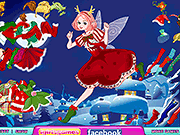 かわいいクリスマスの妖精のドレス