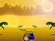 砂漠のレースゲーム