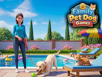 家族向けペット犬ゲーム