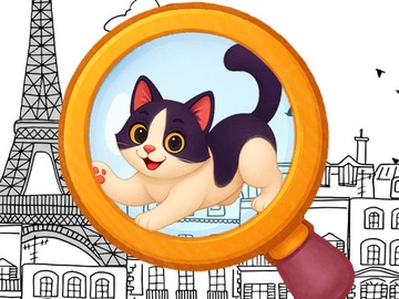 隠れた猫を見つけよう