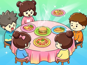 食品分類パズル
