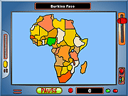 地理学ゲーム：アフリカ