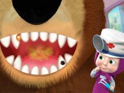 少女と熊の歯科医ゲーム