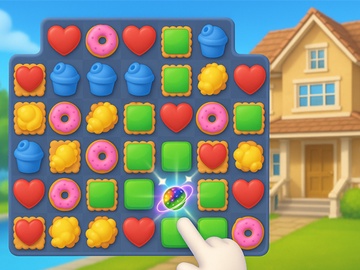 ホームデザイン - マッチ3