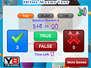 ホーム数学のテスト