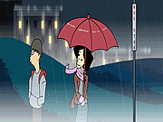 雨の