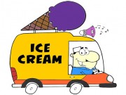 アイスクリームトラックの着色