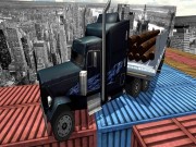 不可能トラックトラックドライブゲーム