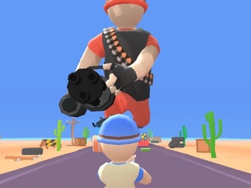 最後の抵抗の戦士