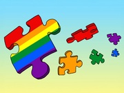 LGBTジグソーパズル -  LGBTフラグを見つけます