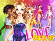 女の子のための愛のドレスアップゲーム