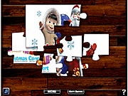 マーシャとクマのクリスマスジグソーパズル