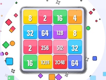 ブロックのマージ 2048