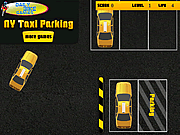 NYのタクシー駐車場