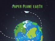 紙飛行機地球