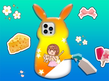 スマホケースのDIY 5