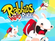 野生のウサギのレース