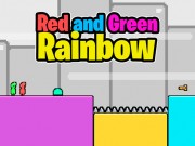 赤と緑の虹