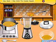 サラの料理教室：バターナットスカッシュのスープ