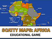 スキャット アフリカ地図