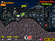 スパイダーマンバイクチャレンジゲーム