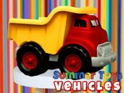 夏のおもちゃの車