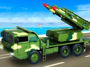 私たち軍ミサイル攻撃軍トラック運転ゲーム