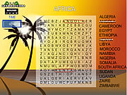 単語検索ゲーム5 - アフリカ