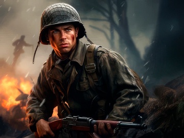 第二次世界大戦のシューティングゲーム